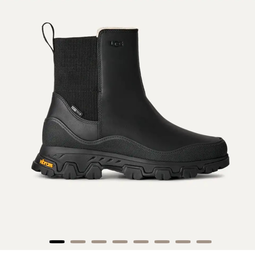 UGG Black MetroTrek Chelsea Boots